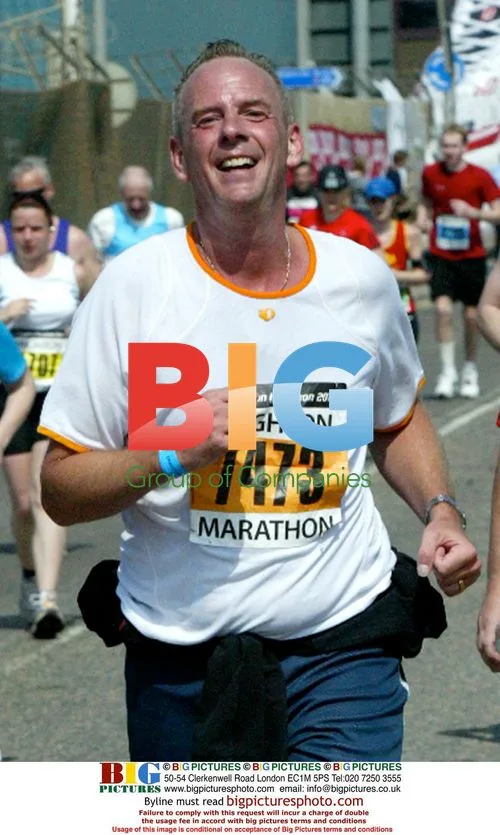 DJ Fatboy Slim Competes in Brighton Marathon