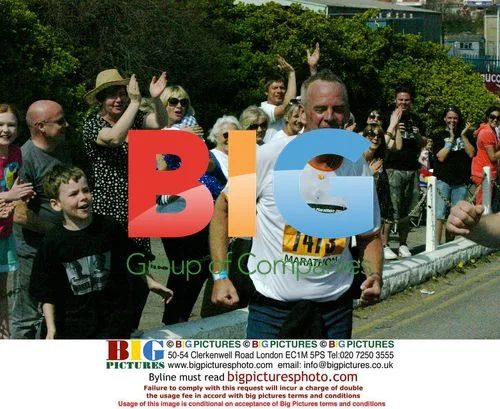 DJ Fatboy Slim Runs Brighton Marathon