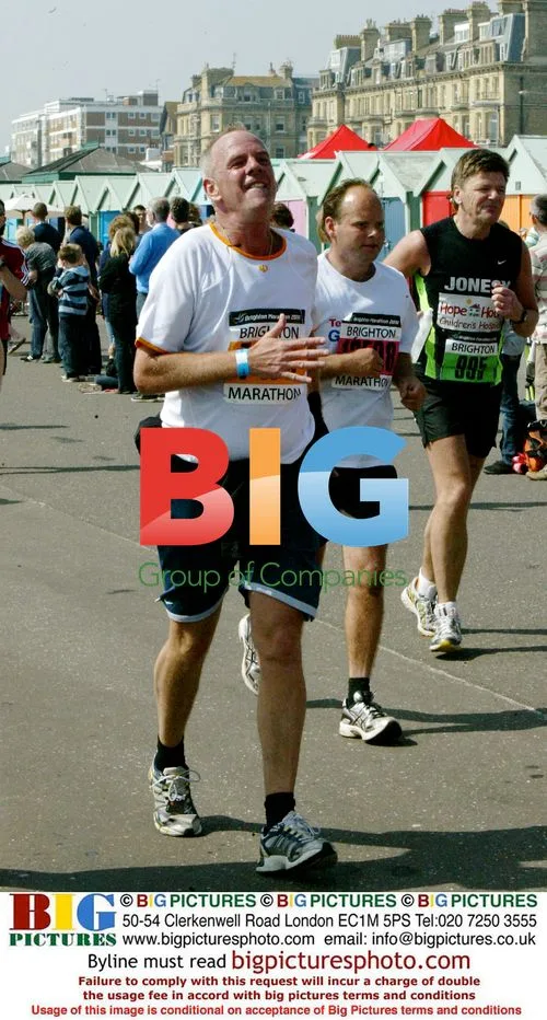 DJ Fatboy Slim Competes in Brighton Marathon