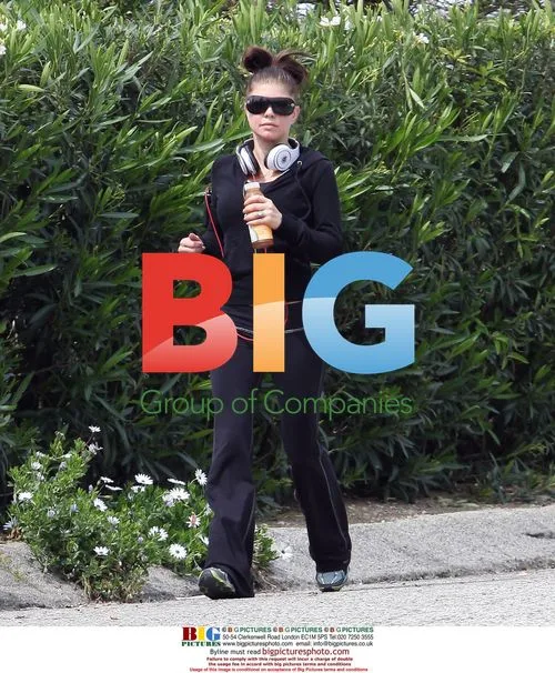 Fergie Jogging in LA