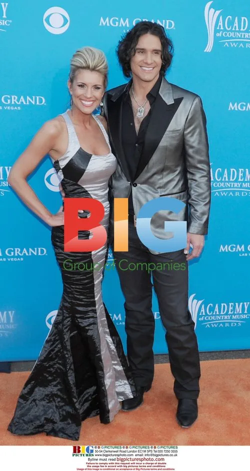 Joe Nichols and Heather Singleton at ACM Awards