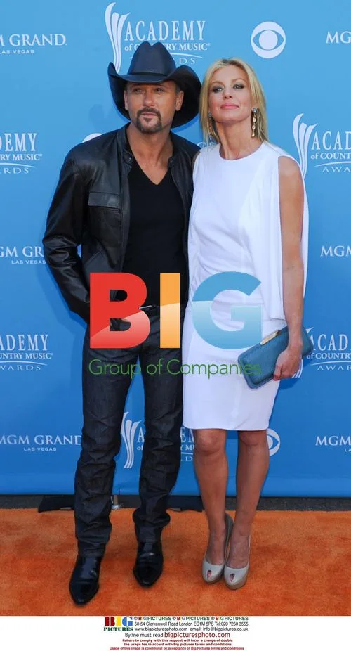 Tim McGraw and Faith Hill at ACM Awards