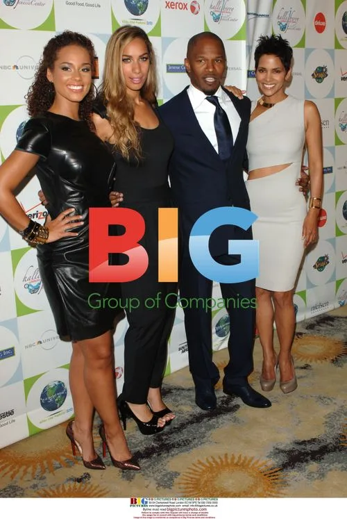 Alicia Keys, Leona Lewis at Beverly Hills Gala