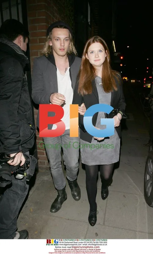 Bonnie Wright and Jamie Campbell Bower at 'Cherrybomb' Screening