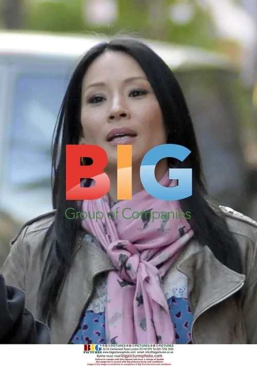 Lucy Liu and Michael C. Hall on 'East Fifth Bliss' Set