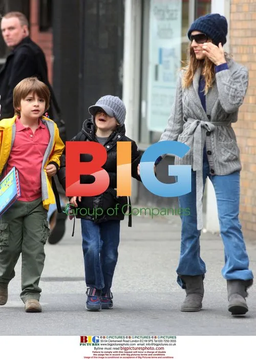 Sarah Jessica Parker with son in NYC
