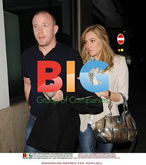 Guy Ritchie and friend have dinner