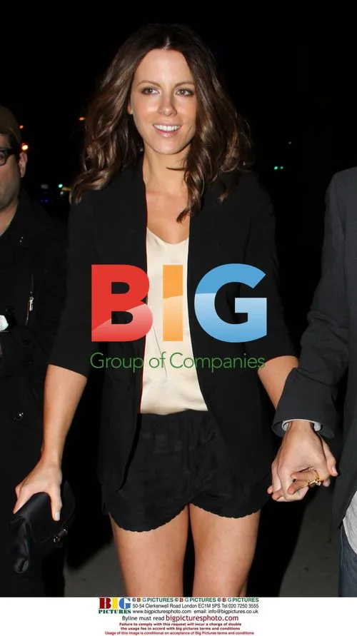 Kate Beckinsale and Len Wiseman Leaving Party