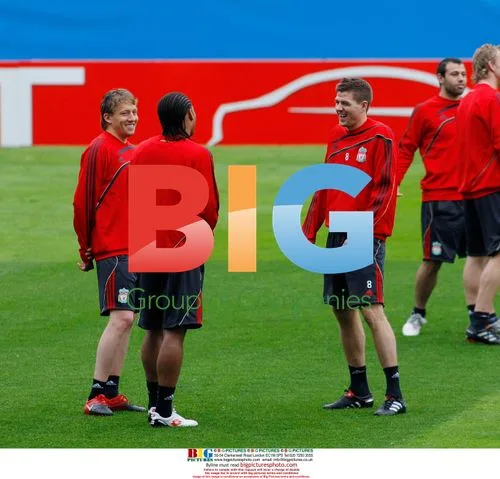Liverpool FC Training in Madrid