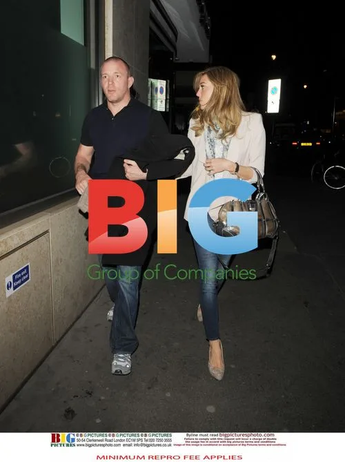 Guy Ritchie and Jacqui Ainsley Dinner at Roka