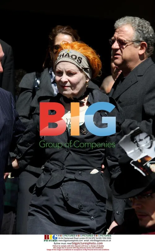Vivienne Westwood at Malcolm Mclaren's Funeral