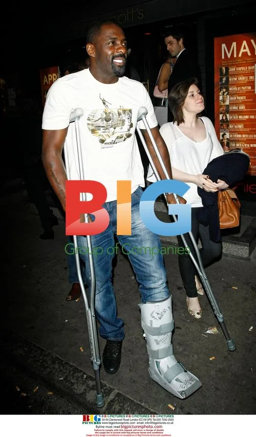 Idris Elba at Mark Ronson Gig
