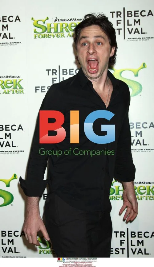 Zach Braff at Shrek Forever After Premiere