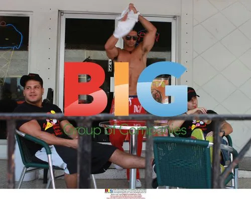 Mike Sorrentino Chills After Workout