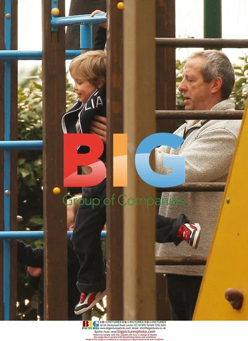 Brad Pitt and Kids at Park