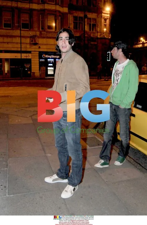 Liverpool Footballer Alberto Aquilani Enjoys Night Out