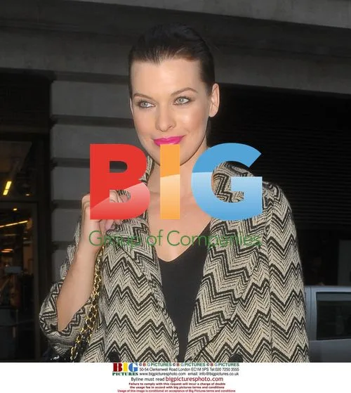 Milla Jovovich Spotted in London