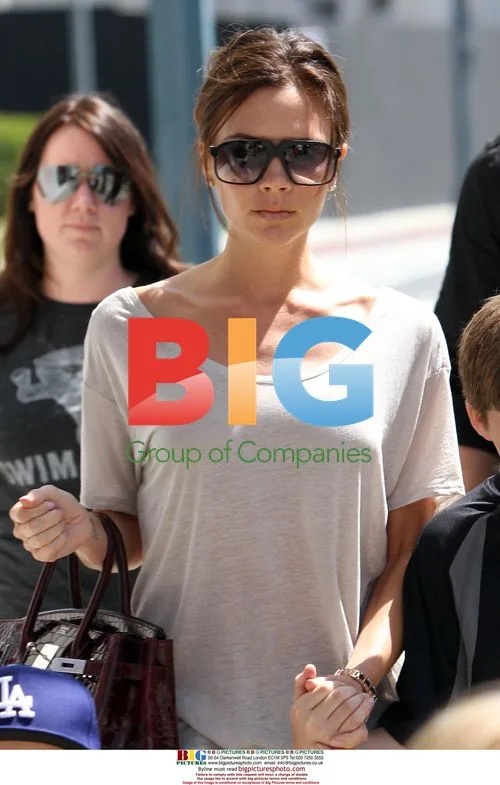 Beckham Family at Pinkberrys