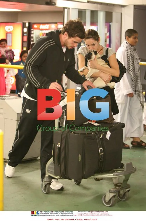 Kelly Brook Surprised at Airport