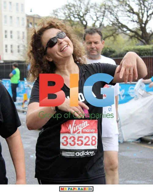 Celebrities Run in London Marathon