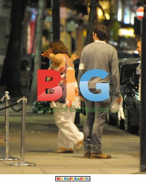 Cheryl Ferguson after a night out in Covent Garden