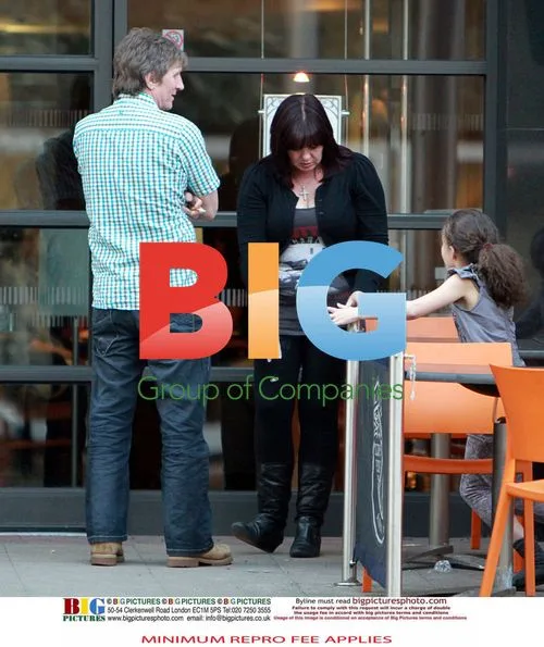 Coleen Nolan Spotted Smoking Outside PizzaExpress