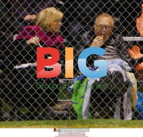 Larry King and Shawn Southwick at Son\'s Baseball Game