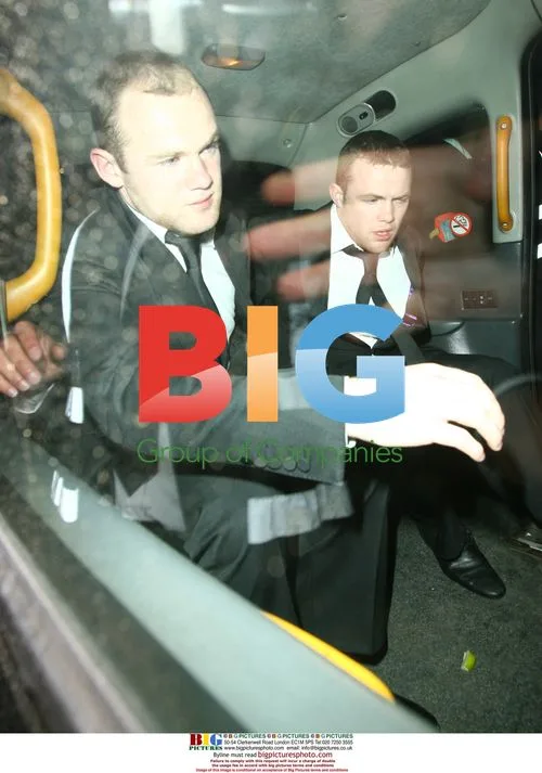 Footballers Wayne Rooney, Graeme Rooney, and Ashley Cole Leaving Club