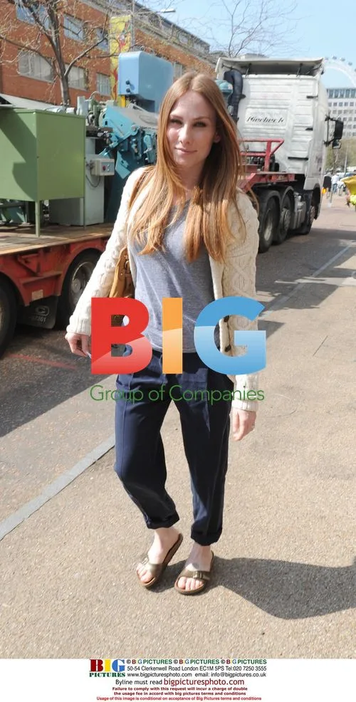 Celebrities at ITV studios, London