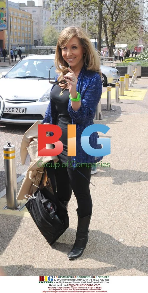 Celebrities at ITV Studios, London