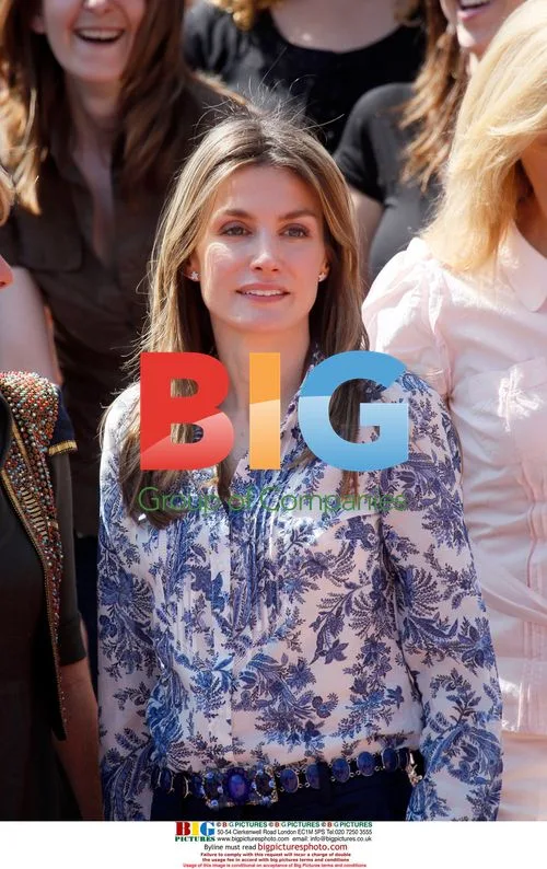 Princess Letizia at Madrid School