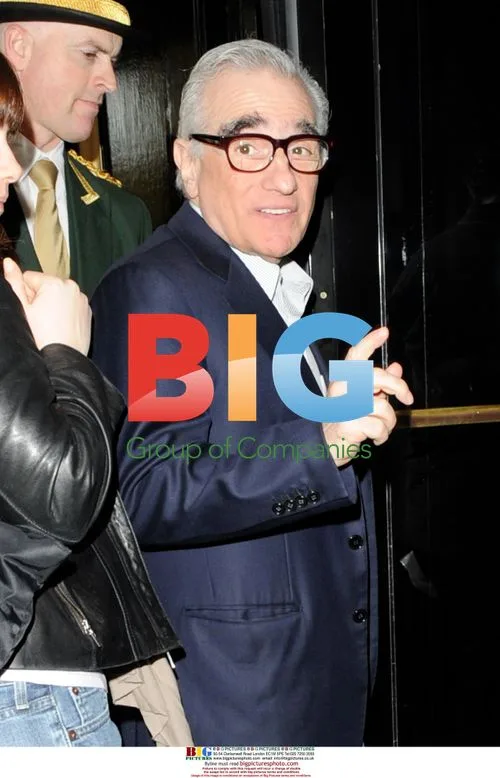 Martin Scorsese Arriving at London Hotel