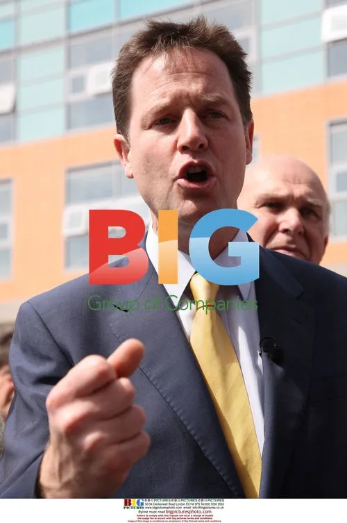 Nick Clegg Speaks on Campaign Trail