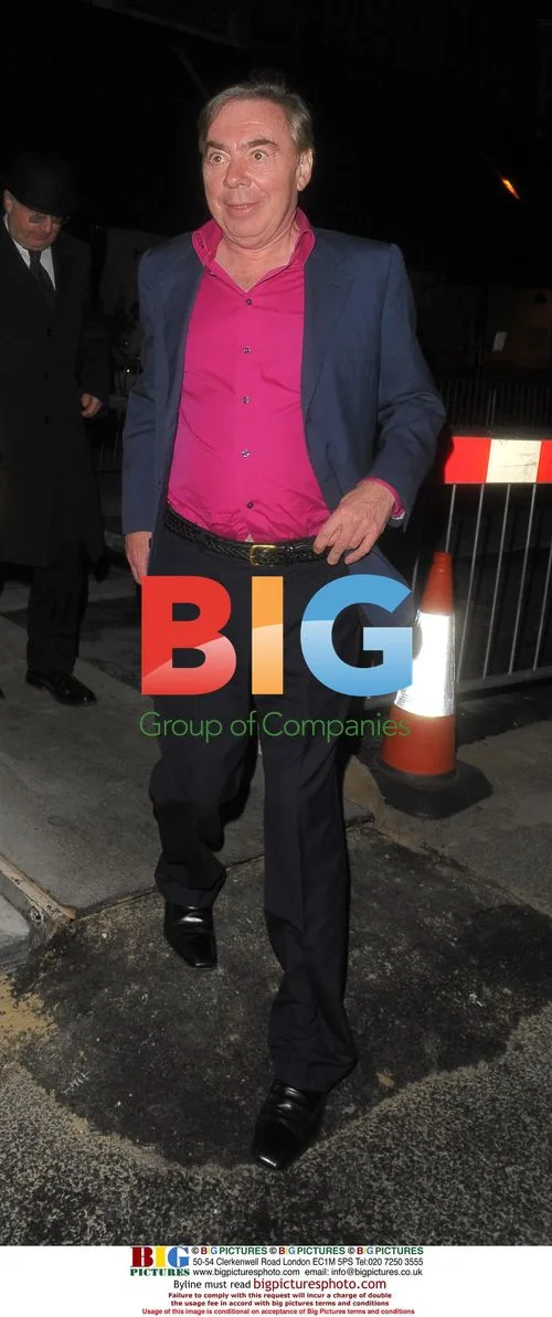 Andrew Lloyd Webber spotted at London restaurant