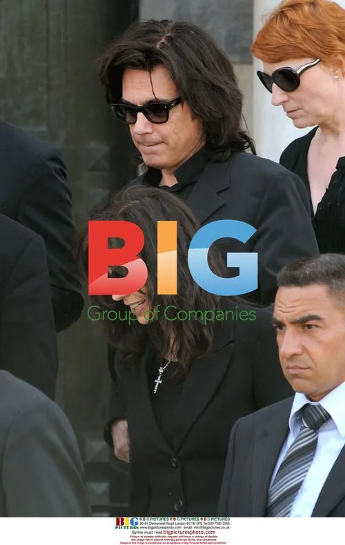 Jean Michel Jarre at Mother's Funeral