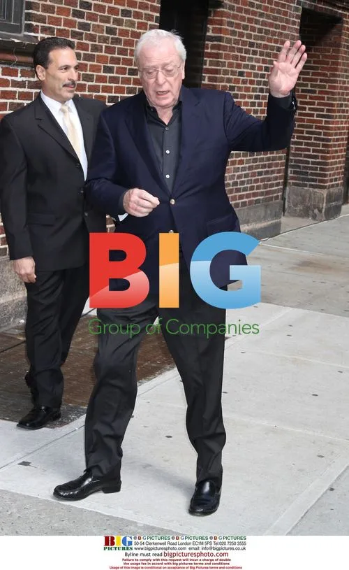 Michael Caine on 'Late Show'