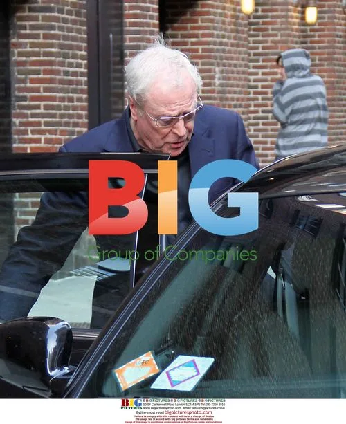 Michael Caine Leaving Letterman Show