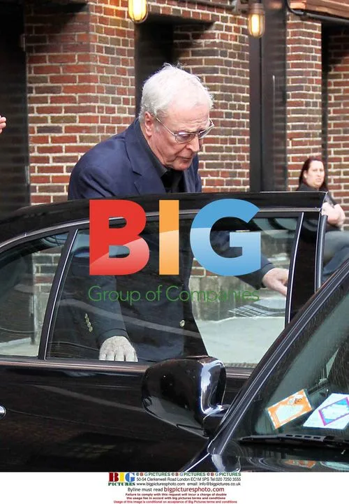 Michael Caine Leaving "Late Show"
