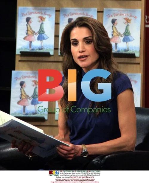 Queen Rania Promotes Book in NYC