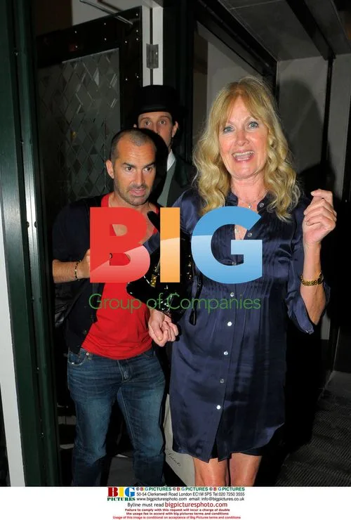 Louis Spence and Debbie Moore at the Ivy