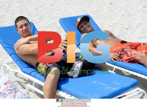 Pauly D and Vinny at Miami Beach