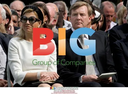 Dutch Royals at Memorial Service