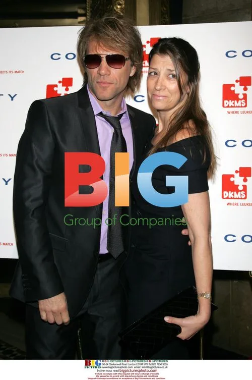 Jon Bon Jovi and wife Dorothea at DKMS Gala