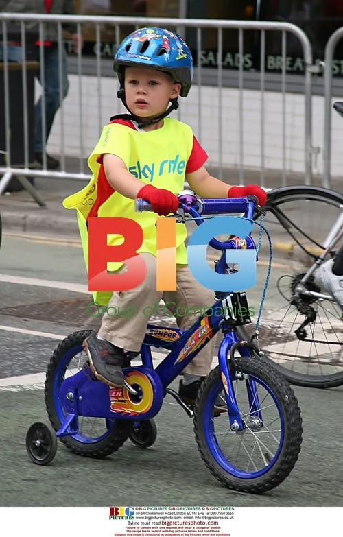 Gemma Atkinson and Liam Richards at Sky Ride Manchester