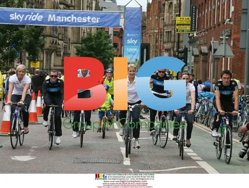 Gemma Atkinson at Sky Ride Manchester