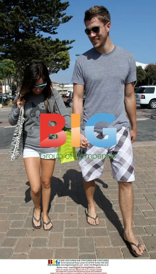 Ashley Tisdale and Scott Speer in Malibu