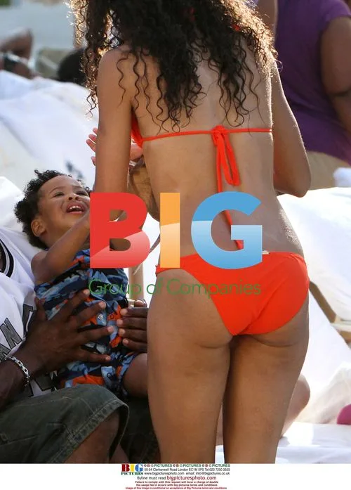 Dr. Conrad Murray with family in Miami