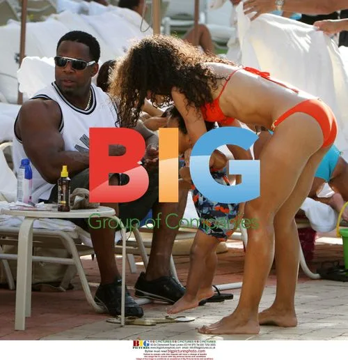 Dr. Conrad Murray and Family in Miami