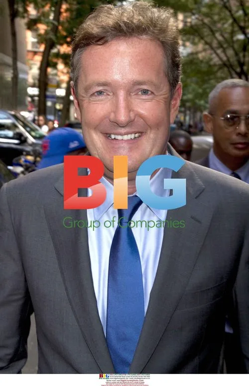 Piers Morgan and Celia Walden Take a Stroll