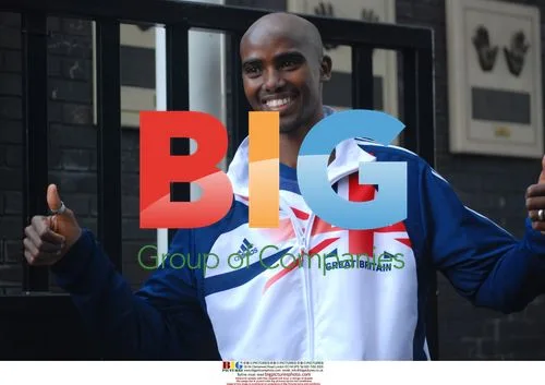 Mo Farah at GMTV Studios